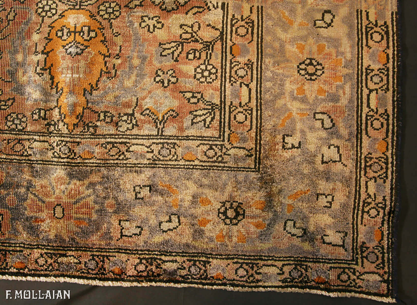 Tapis Syrien Antique Aleppo (Halab) n°:33866098